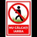 Indicator de securitate nu calcati iarba